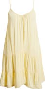 Nordstrom Tiered Crinkle Cover-Up Dress