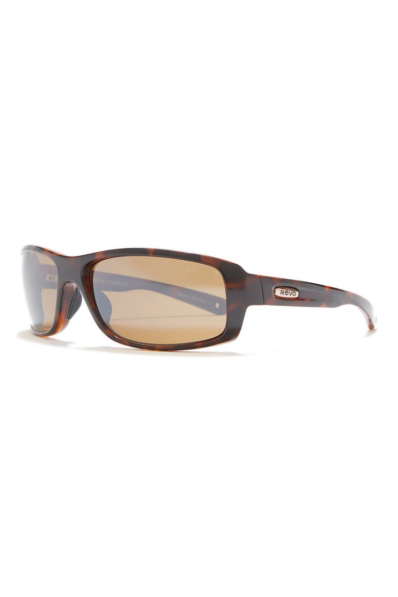 Converge 62mm Rectangle Sunglasses, Alternate, color, TORTOISE