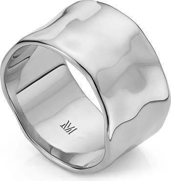 Monica Vinader ★ Siren Muse リング Siren Muse Band Ring in Sterling Silver | Jewellery by