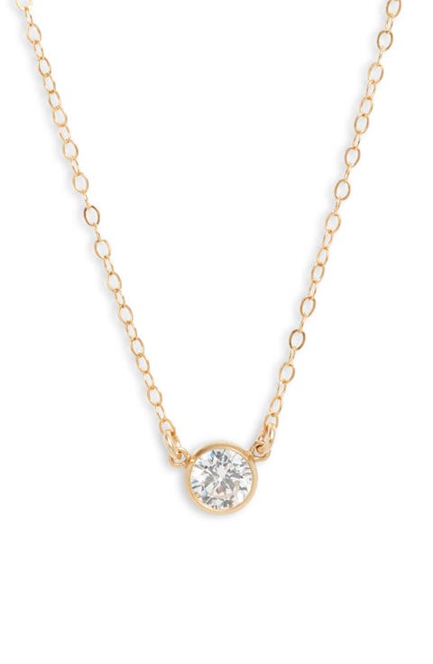 Blake Cubic Zirconia Pendant Necklace