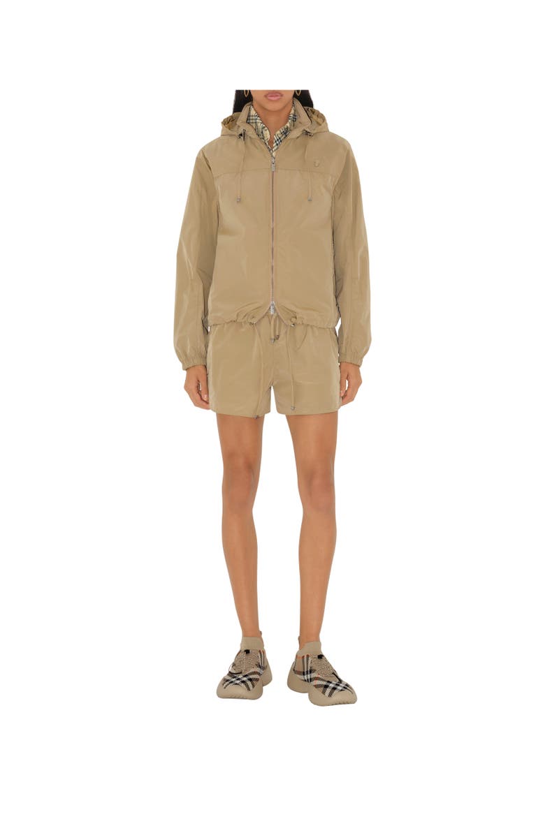 Burberry Nylon Cotton Jacket, Alternate, color, Cracker