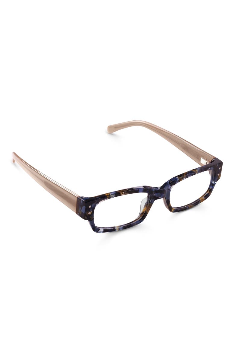 Head 49mm Rectangular Reading Glasses, Alternate, color, BLUE AND AMBER