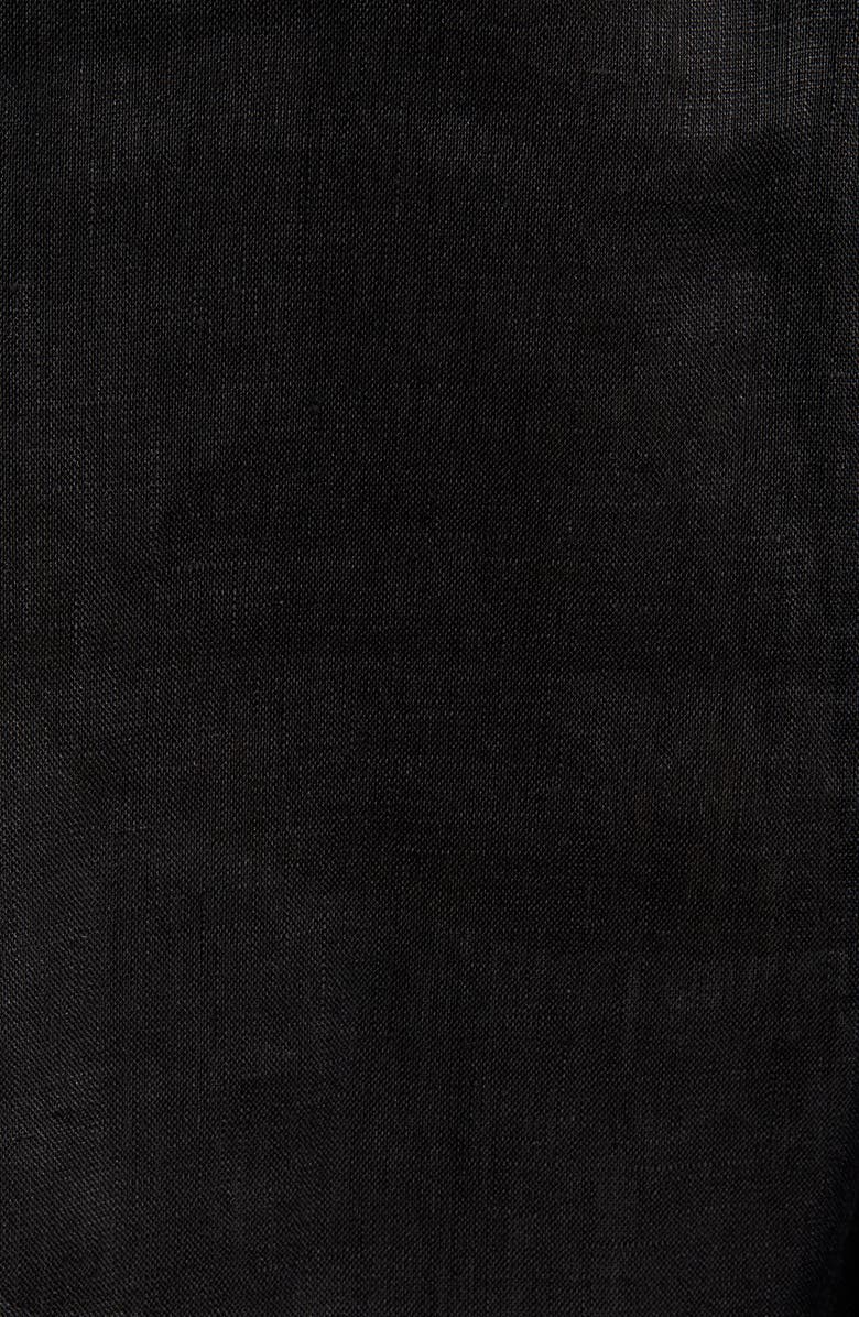 Anne Klein Asymmetrical Hem Linen Tunic Top, Alternate, color,