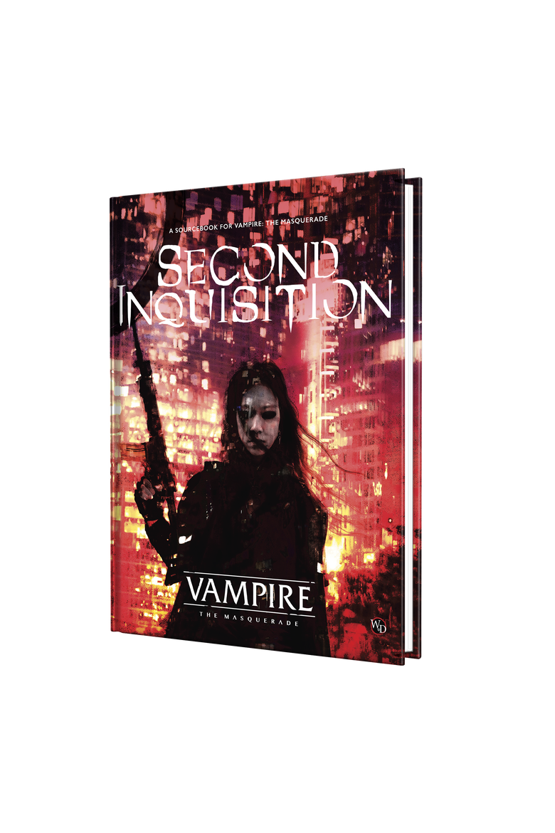 Vampire The Masquerade 5th Edition Roleplaying Game Second Inquisition, Main, color, Multicolored