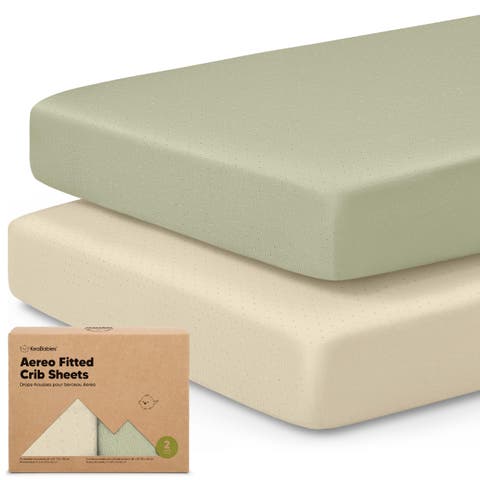 2-Pack Aereo Fitted Crib Sheets