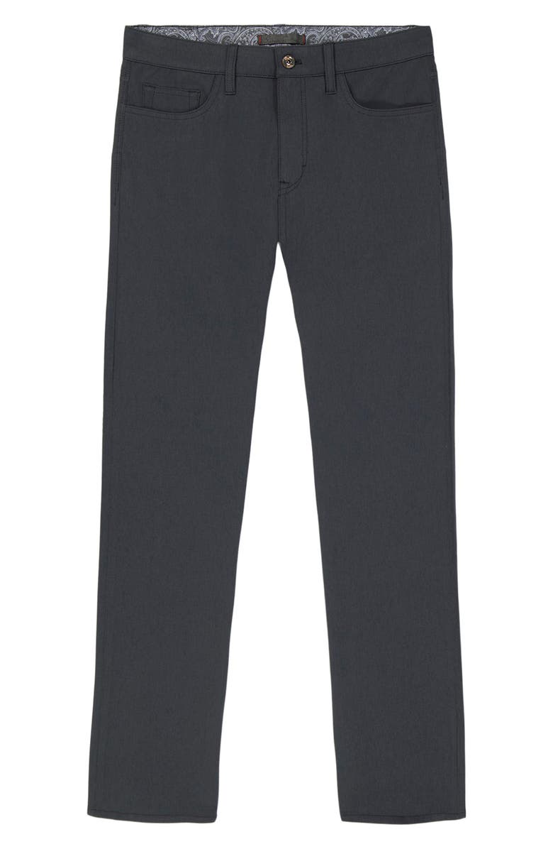 Robert Graham Grady Straight Leg Pants, Alternate, color, Black