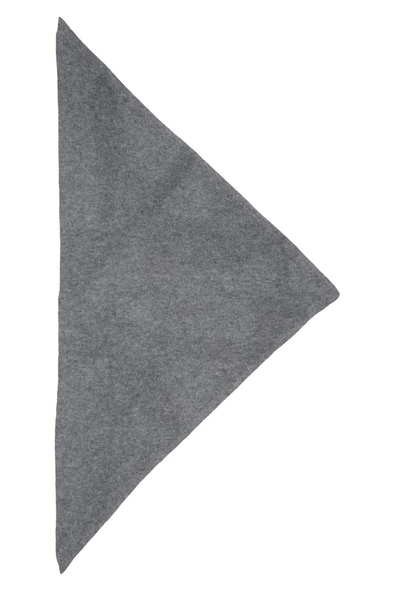 Emma Baby Alpaca Blend Triangle Scarf, Alternate, color, THUNDER