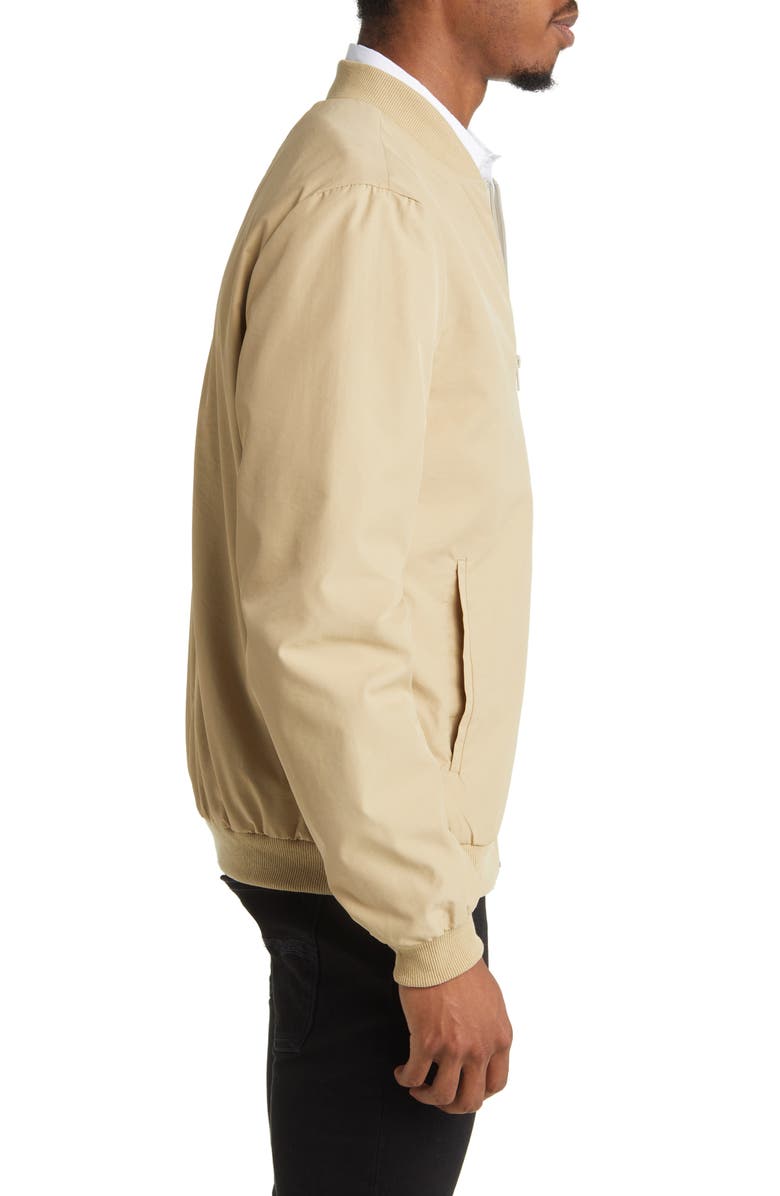 ASOS DESIGN Oversize Bomber Jacket, Alternate, color,