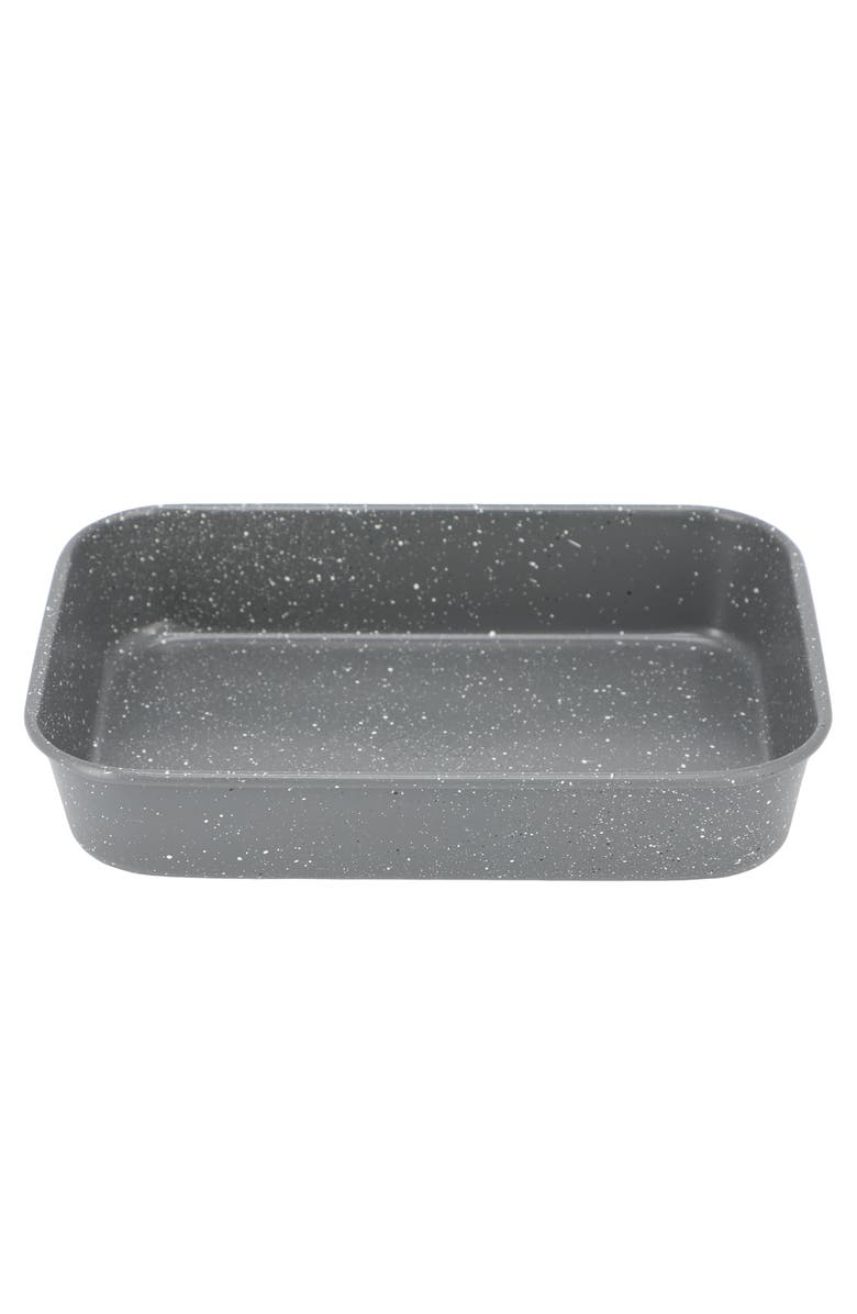 OSTER Greystone 4 Piece Nonstick Carbon Steel Toaster Oven Bakeware Set, Alternate, color, Grey