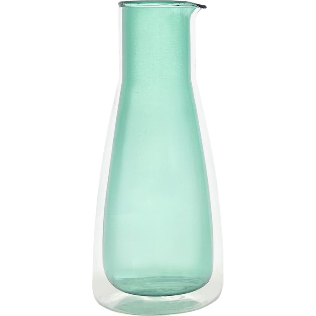 Cloudnola Rocks Glass Carafe In Green