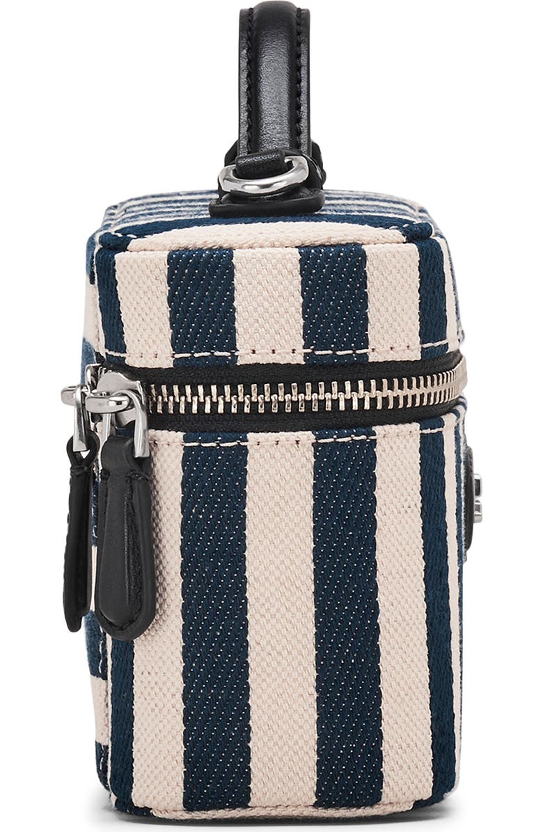 Marc Jacobs The Stripe Canvas Everyday East/West Vanity Bag, Alternate, color, Blue Sea Multi