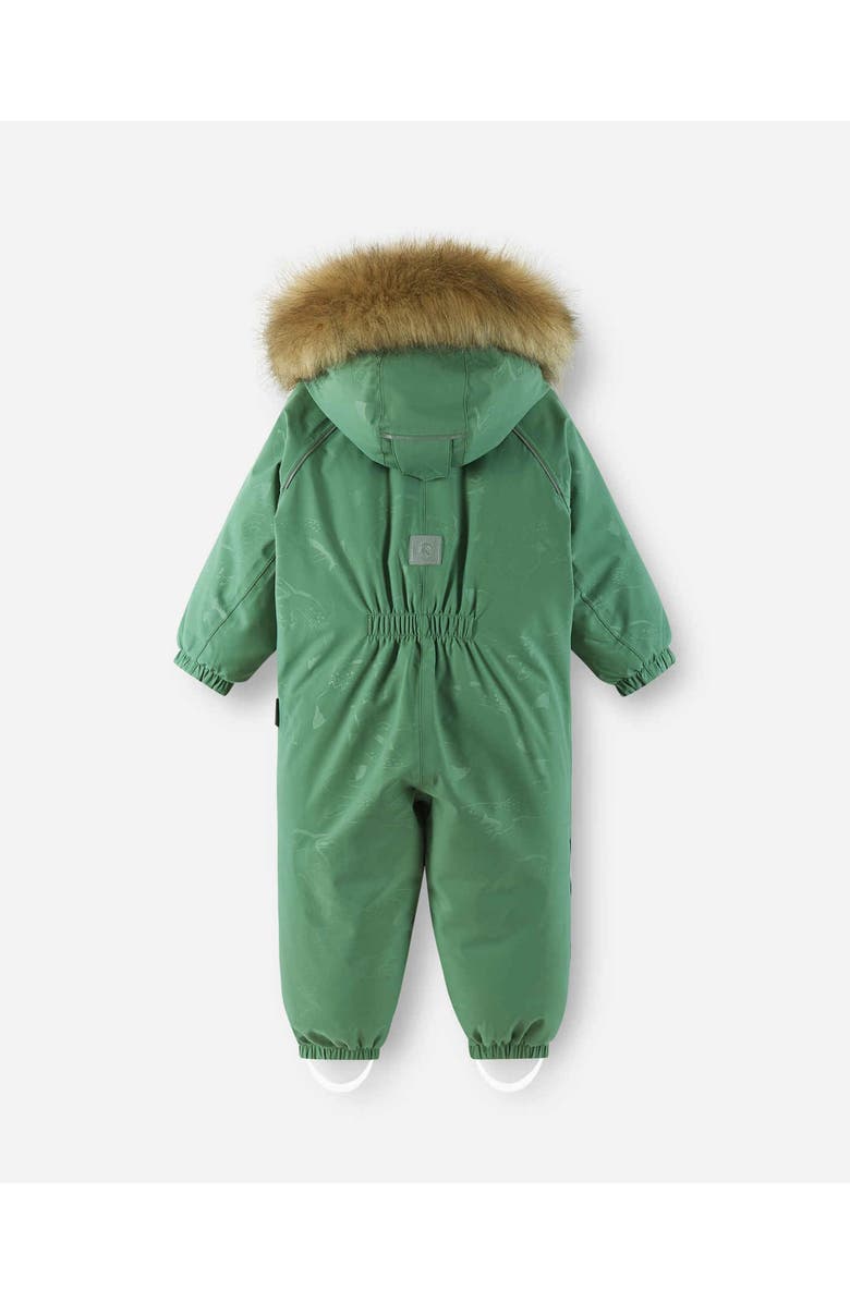 Reima Aapua Reimatec Waterproof Down Snowsuit, Alternate, color, Green Clay