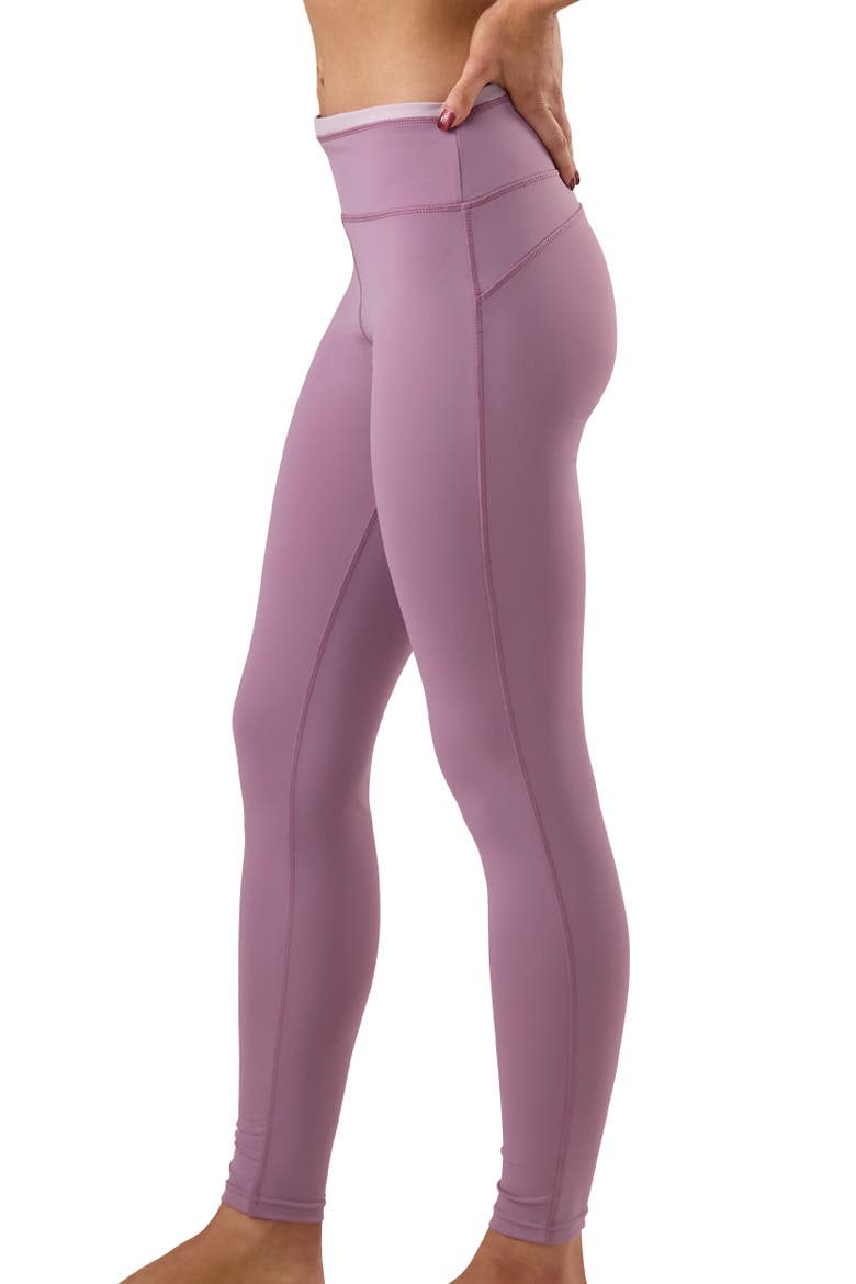 Active Sport Swim Leggingz, Alternate, color, Grape
