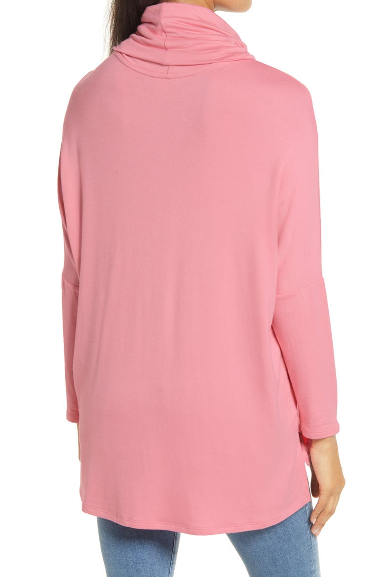 High/Low Tunic, Alternate, color, MAUVE