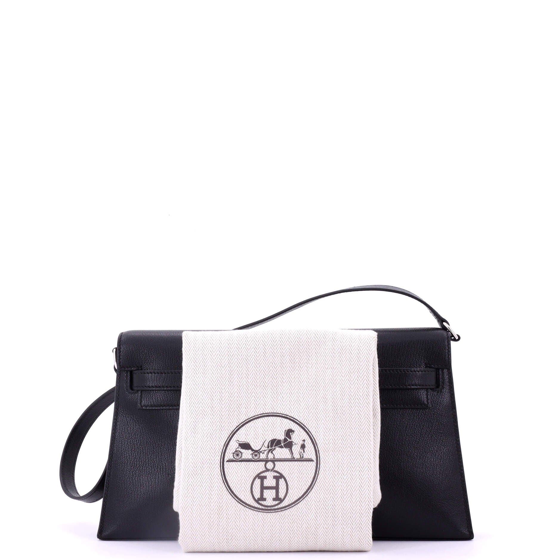 Pre-Owned Hermes Kelly Elan Shoulder Bag Chevre Chamkila, Alternate, color, 