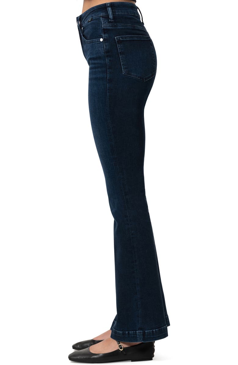 Mavi Jeans Sydney Mid Rise Flare Jeans, Alternate, color, Deep Brushed Feather Blue