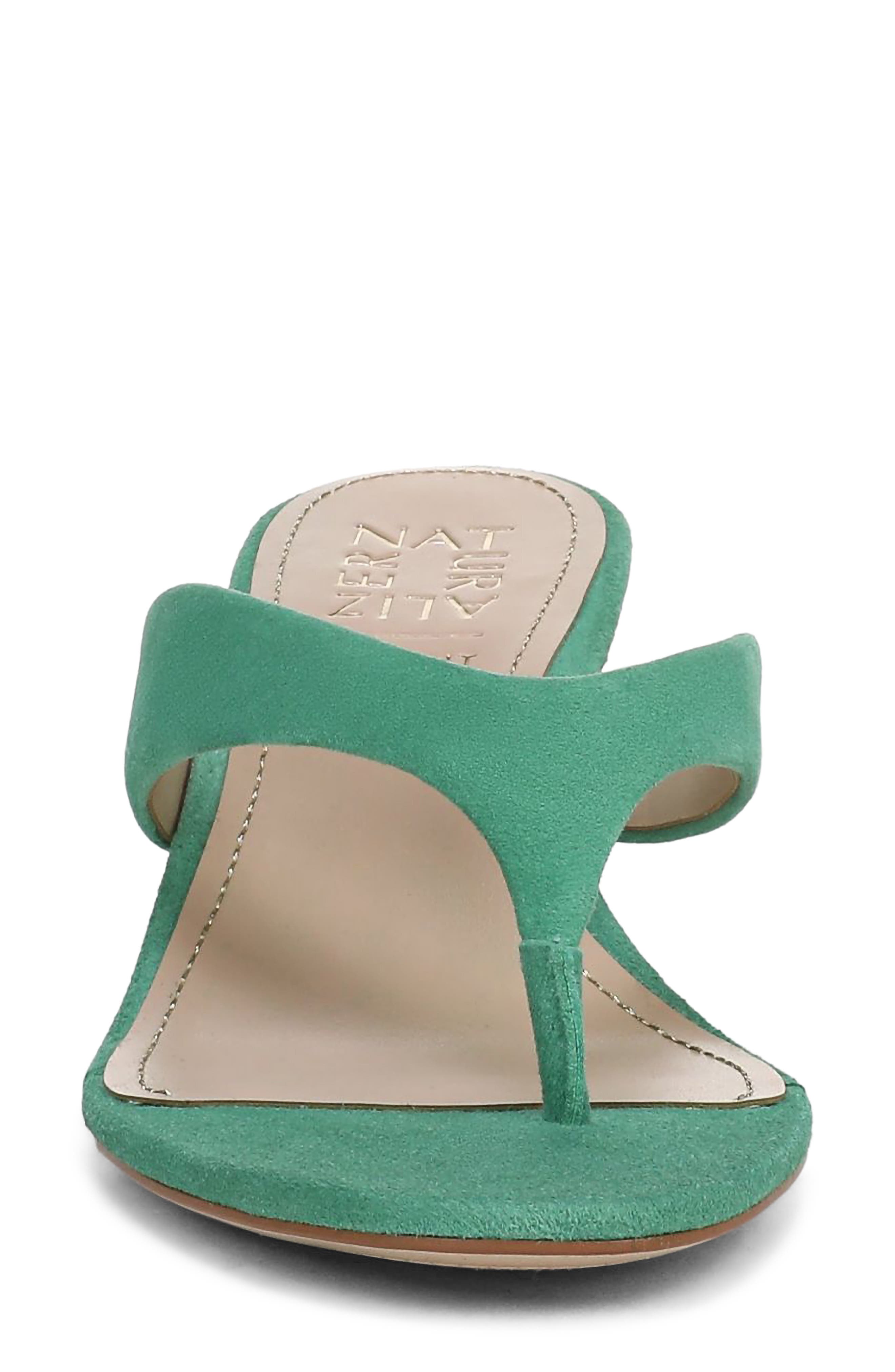 27 EDIT Naturalizer Tressa Sandal, Alternate, color, Emerald Dusk Suede
