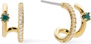 Ana Luisa Double Hoop Earrings - Percy