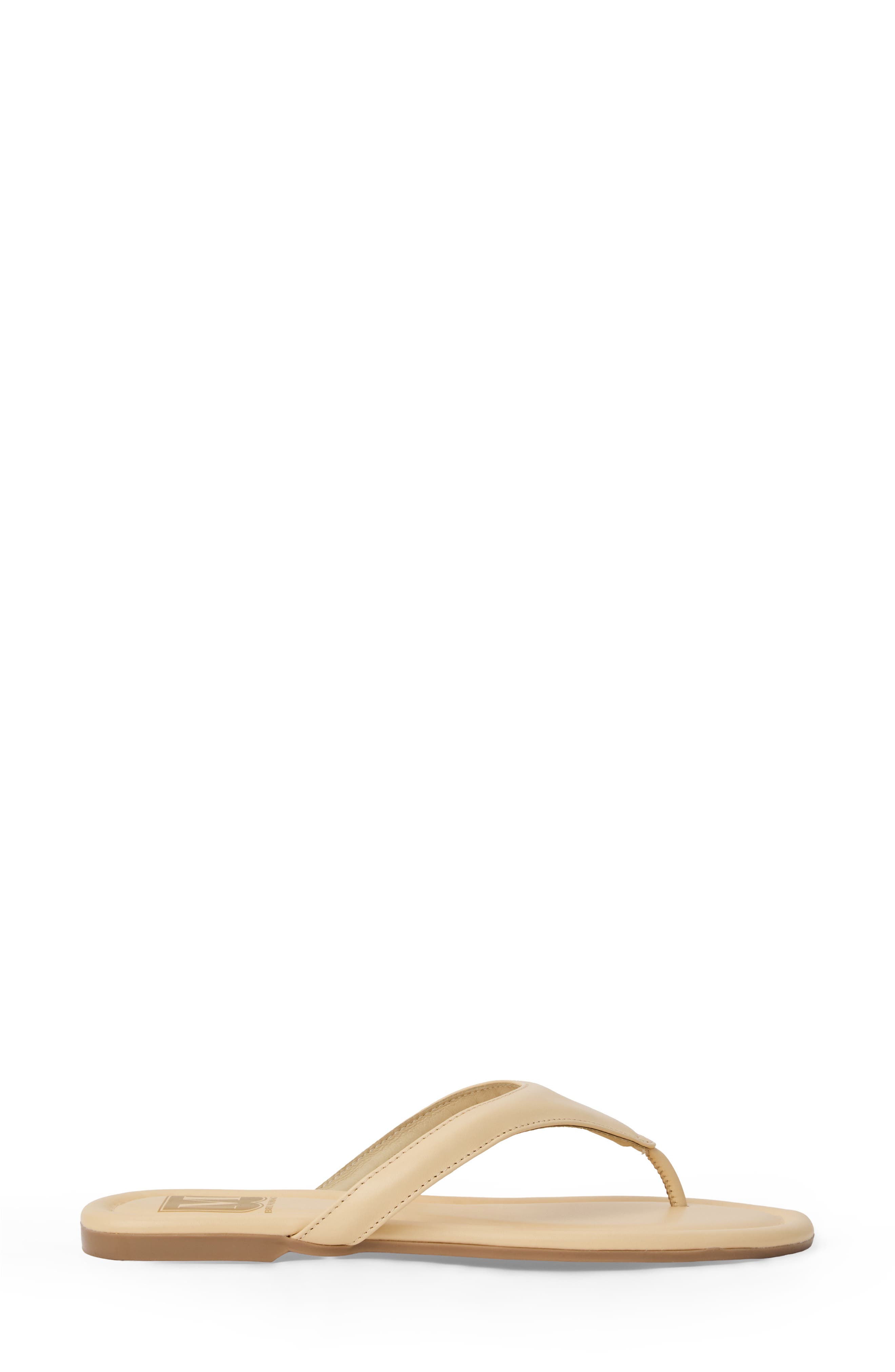 Malora Flip Flop, Alternate, color, BUTTERCUP LEATHER