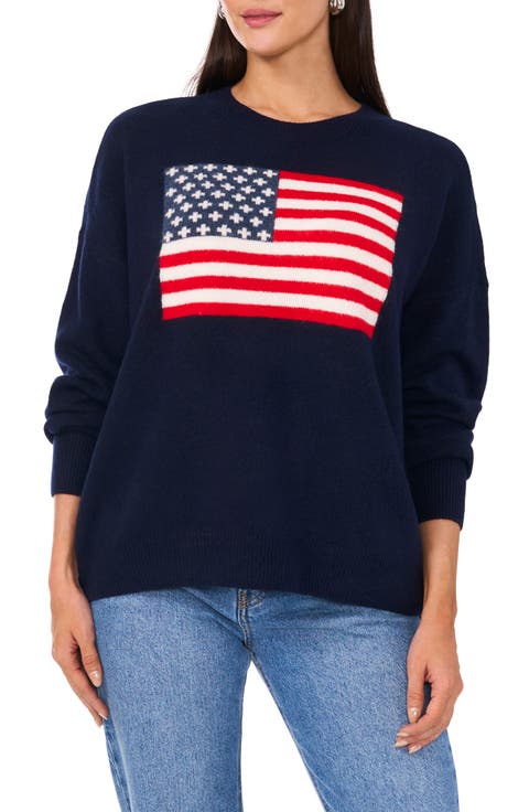 Flag Graphic Sweater