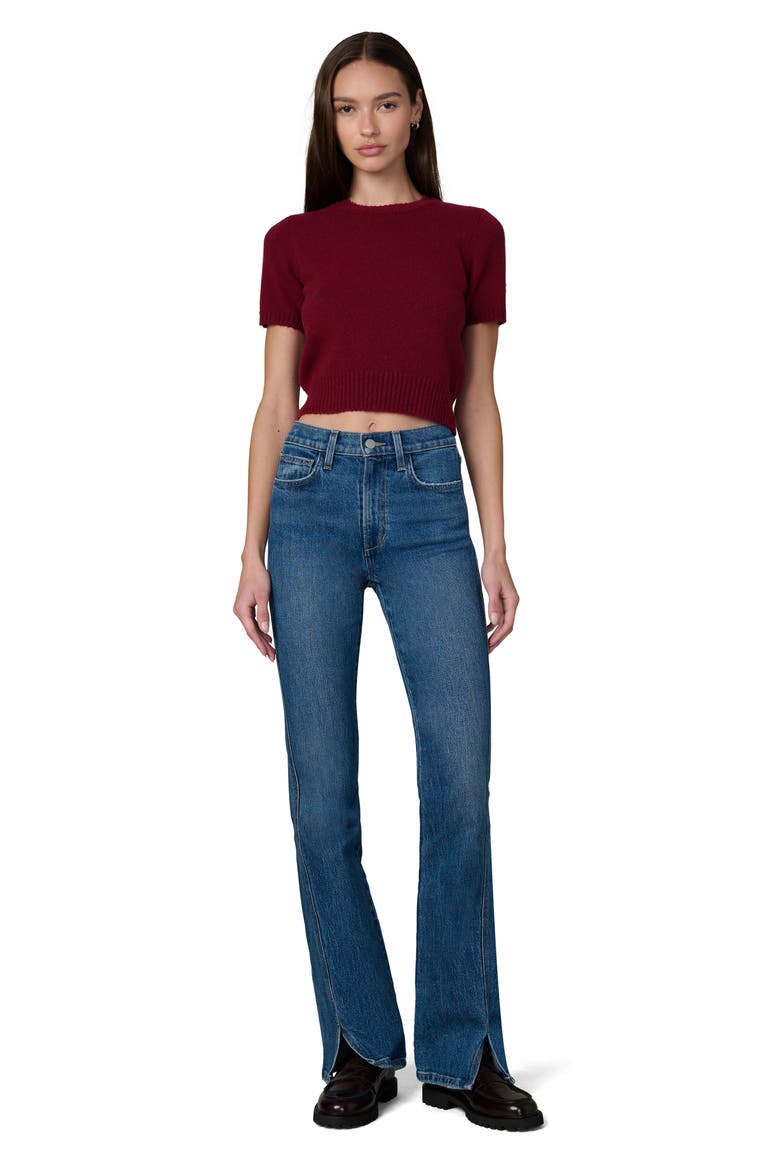 The Hi Honey Curvy Twist Seam Bootcut Jeans, Alternate, color, TIMELESS AURA