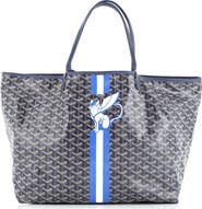 Pre-Owned Goyard Saint Louis Tote Printed Coated Canvas GM