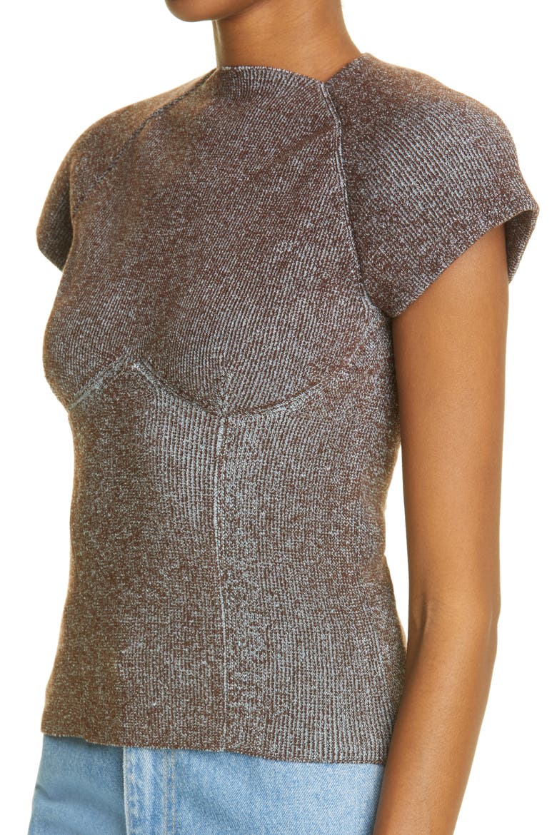 Shield Backless Sweater, Alternate, color, XRAY