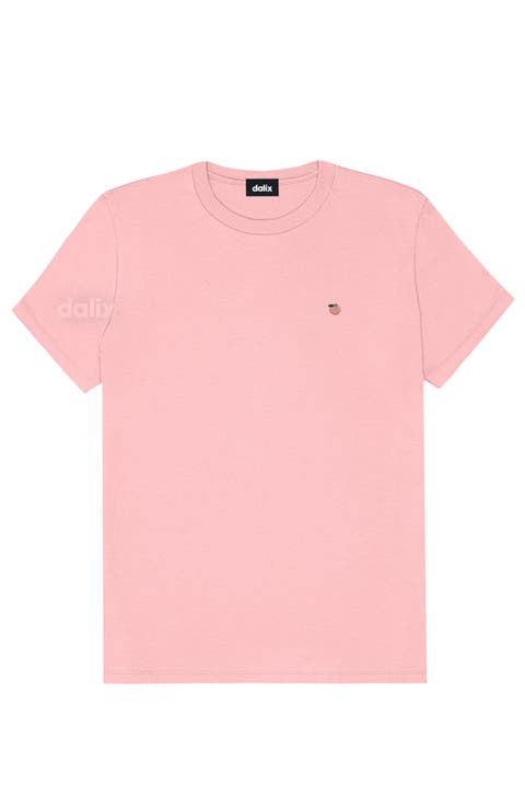 Womens Lil Peach Jersey Tee