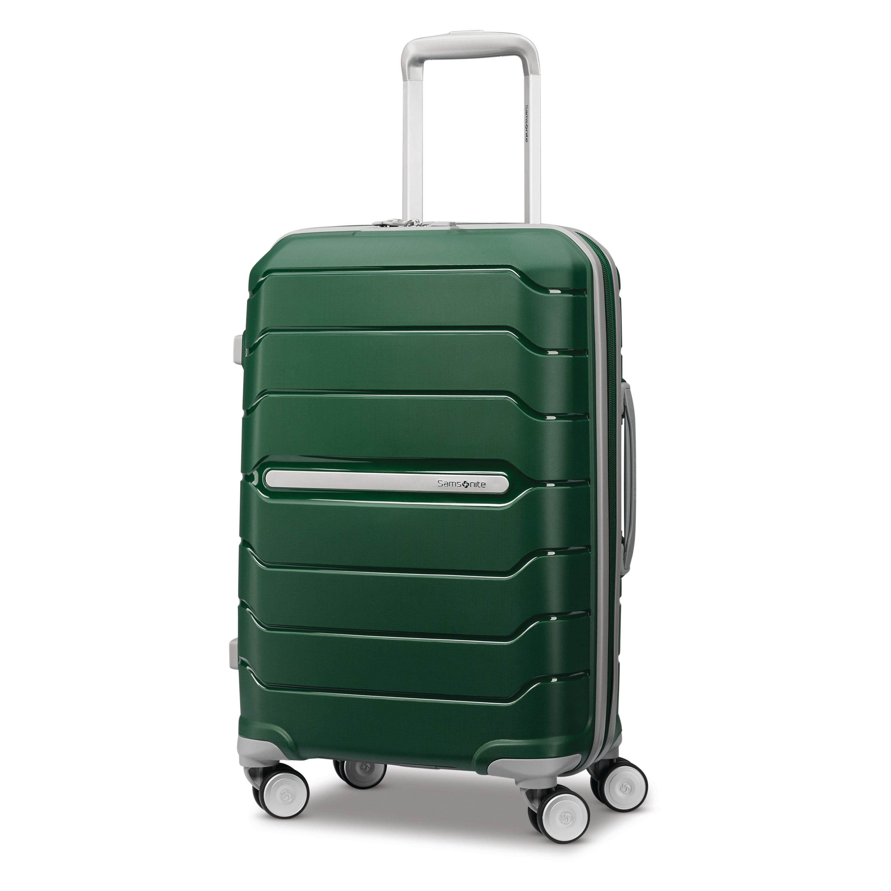 Samsonite Freeform Carry-On 21-Inch Hardside Expandable with Double Spinner Wheels, Main, color, Pine Green