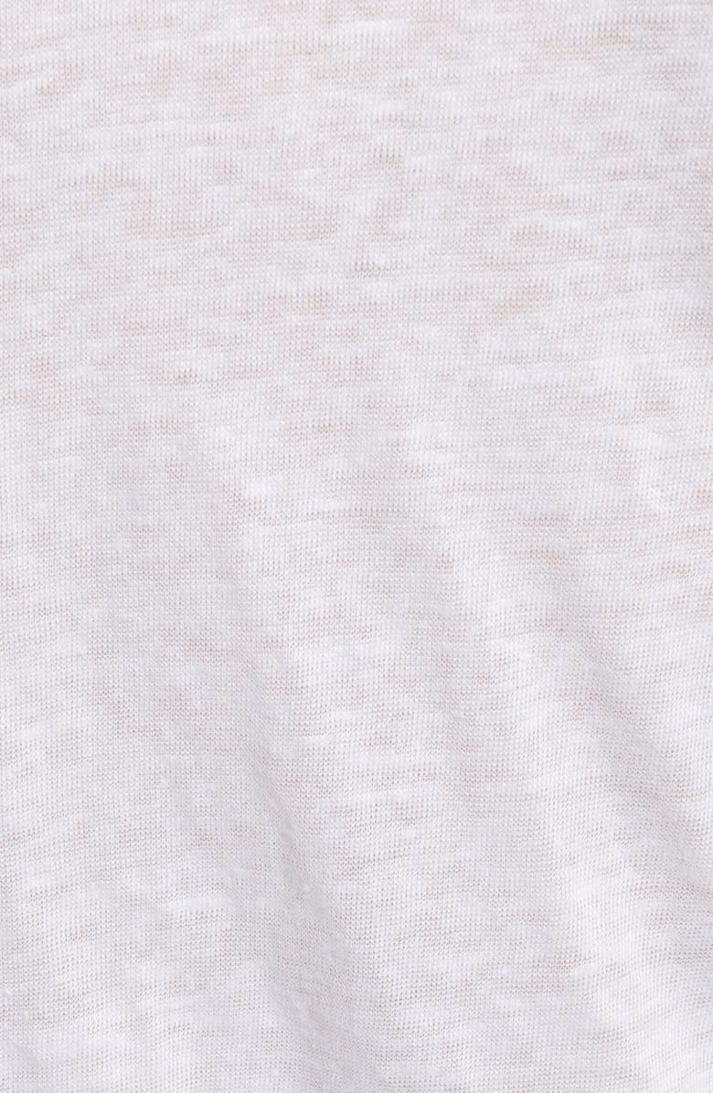 Treasure & Bond Linen Knit Wrap Top, Alternate, color, 