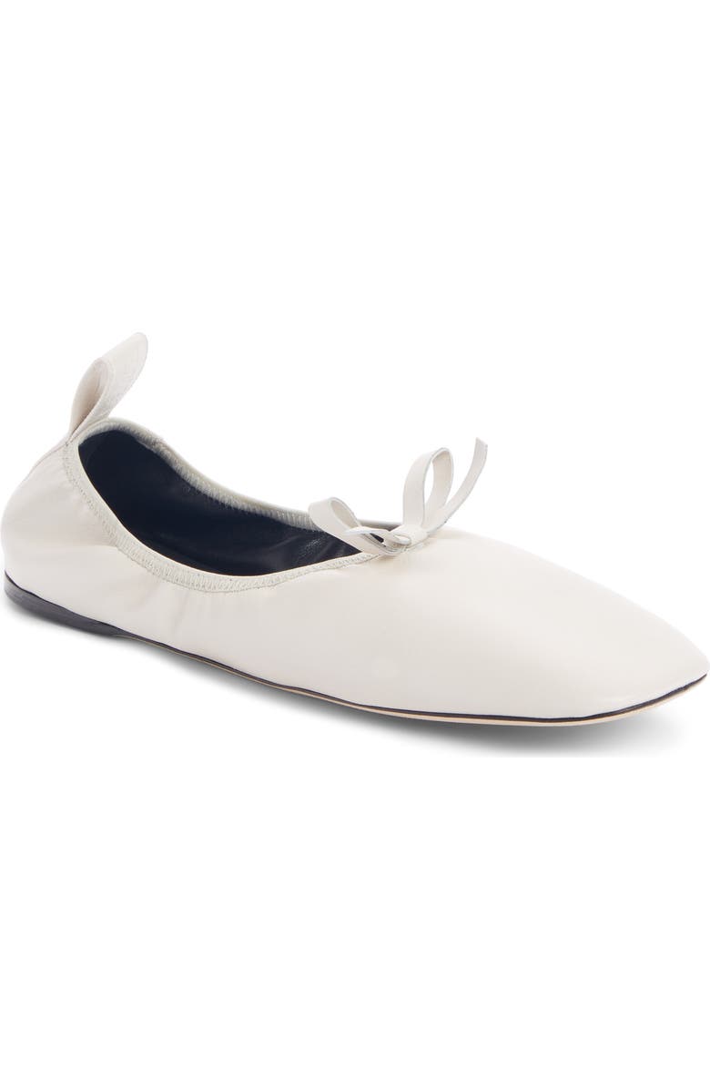 Loewe Square Toe Ballet Flat, Main, color,