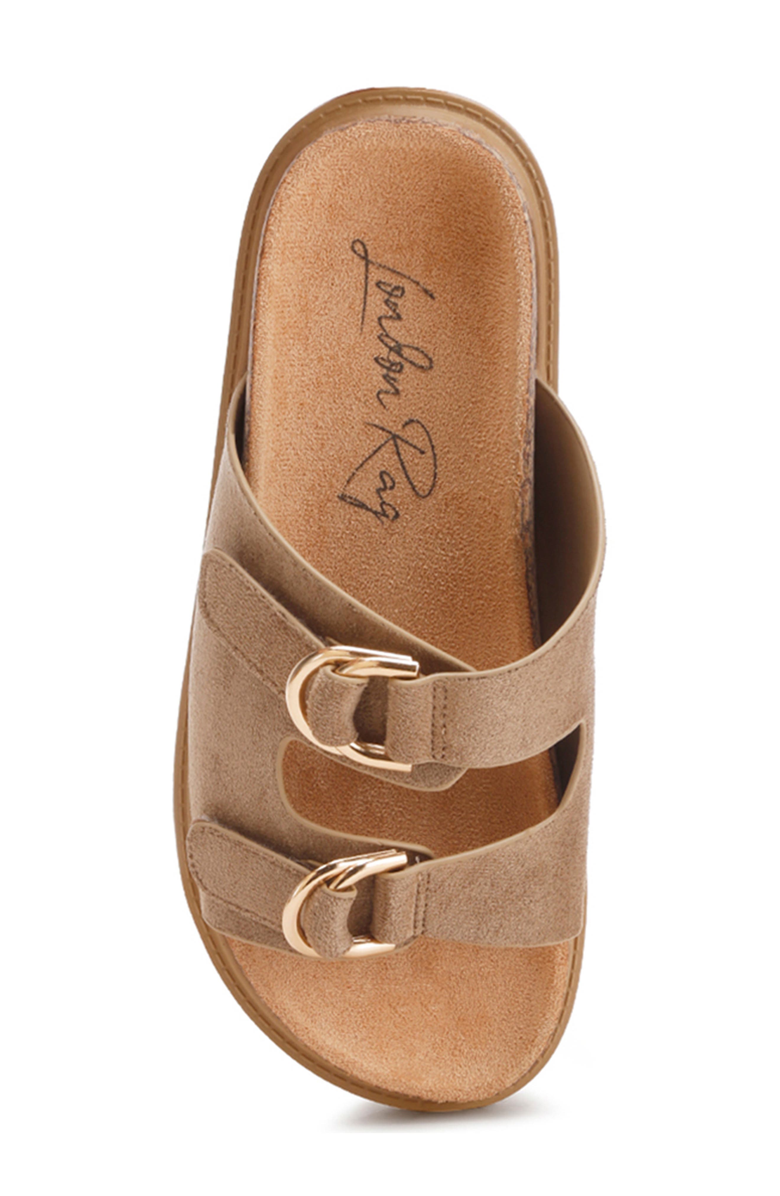 LONDON RAG Totem Slide Sandal, Alternate, color, 