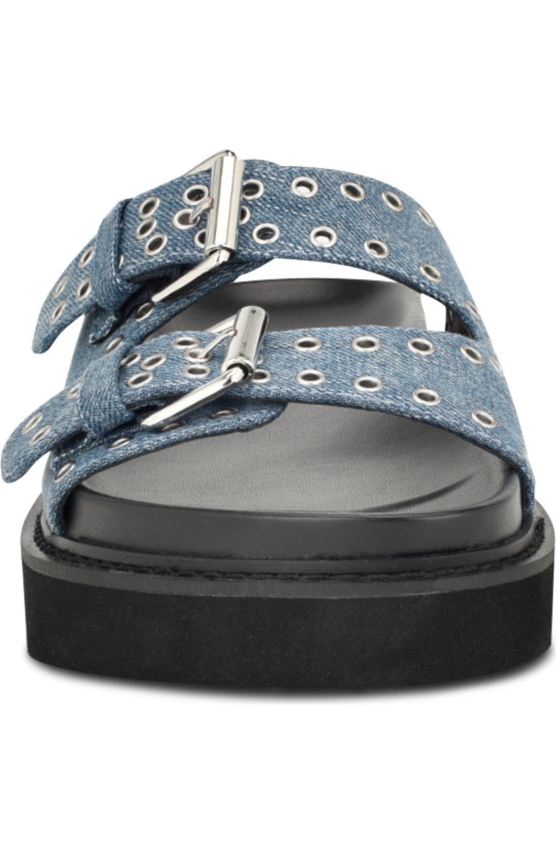 Nine West Eleny Platform Slide Sandal, Alternate, color,