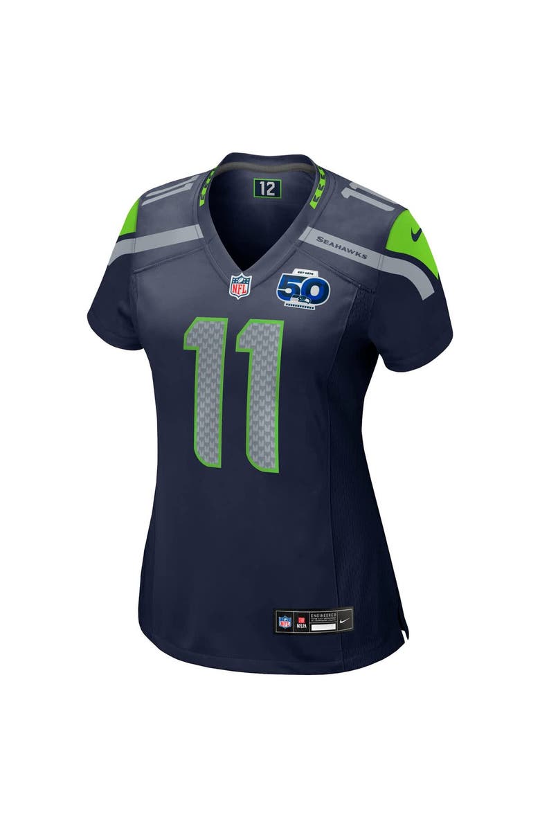 Nike Women's Nike Jaxon Smith-Njigba College Navy Seattle Seahawks Team 50th Season Game Jersey, Alternate, color, College Navy