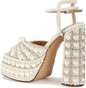 Astrella Ankle Strap Platform Sandal