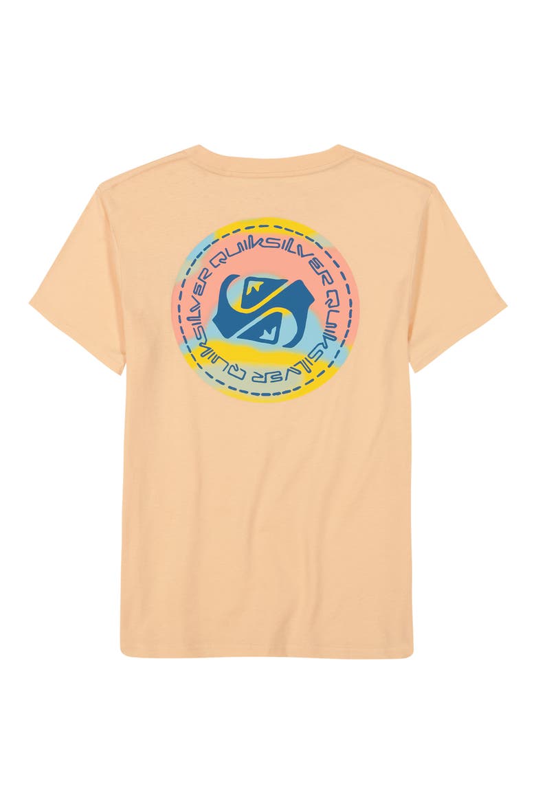Kids' Logo Graphic T-Shirt, Alternate, color, CREAM