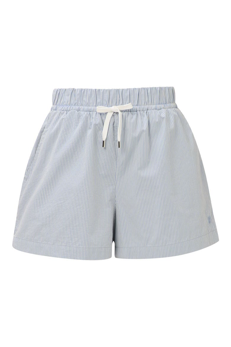 Summer Stripe Shorts, Alternate, color, NAVY BLUE PIN STRIPE