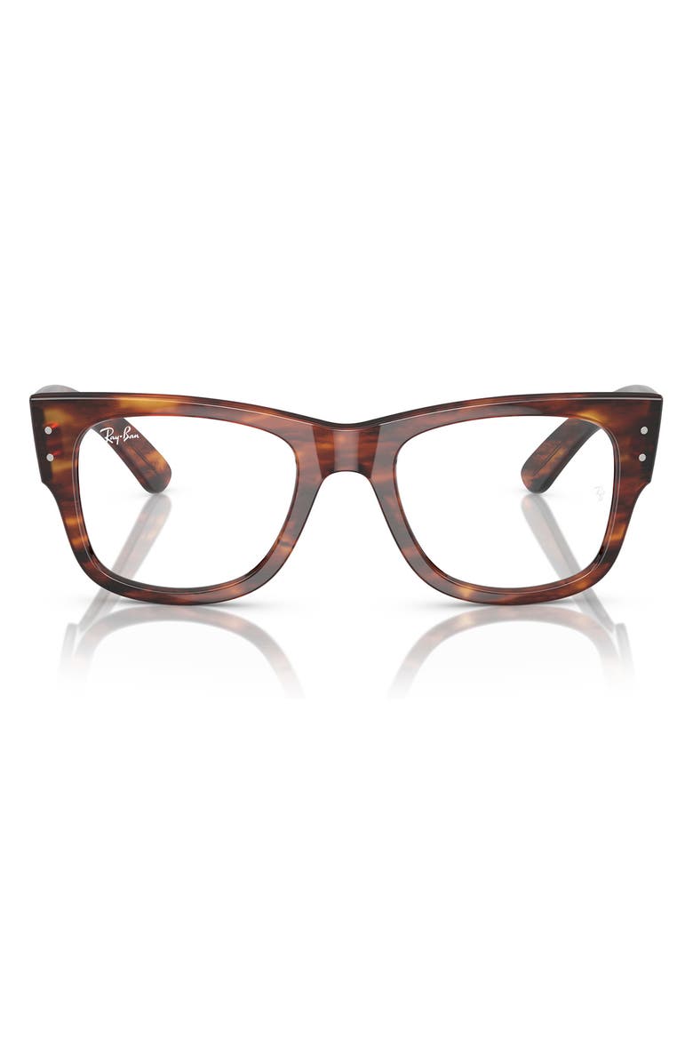 Ray-Ban 51MM SQUARE MEGA WAYFARER, Main, color, Striped Hava