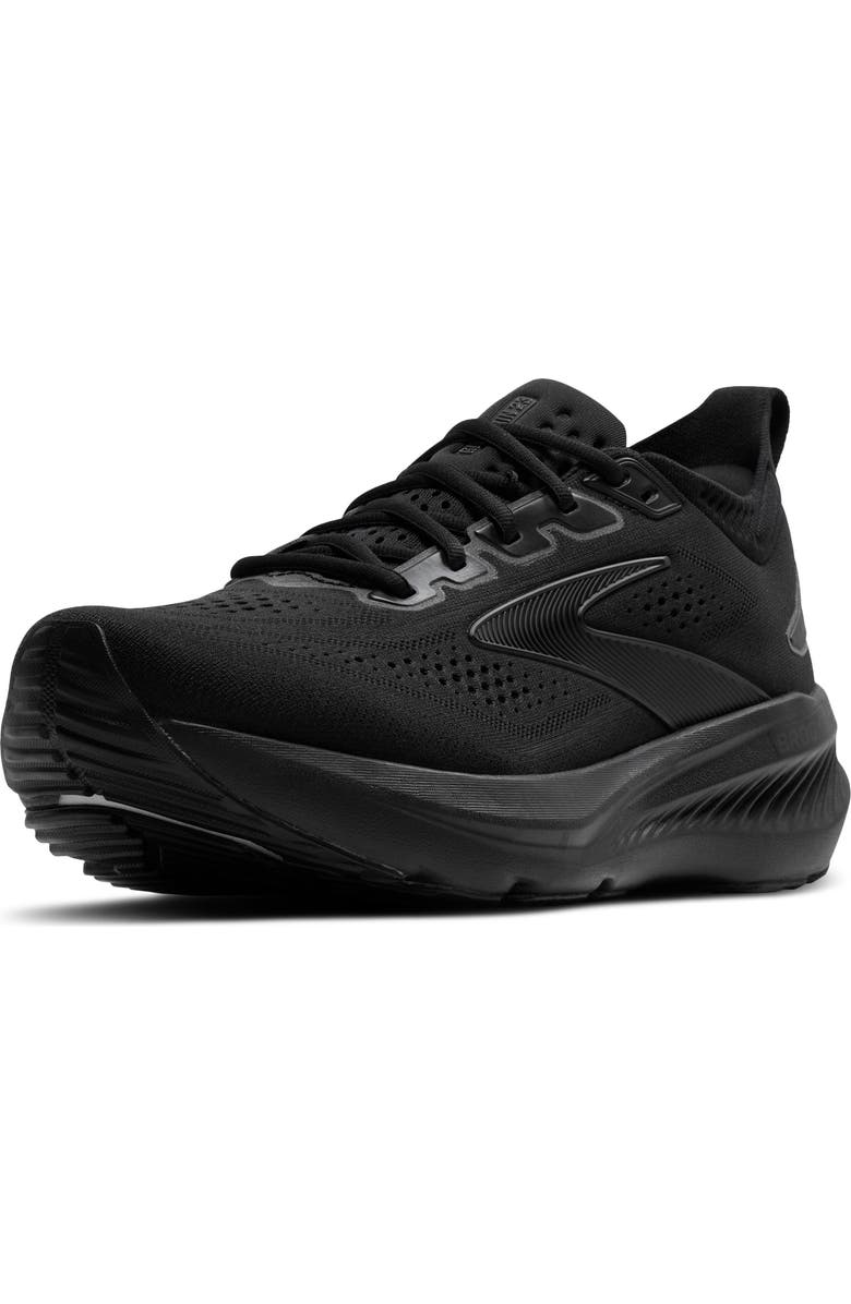 Brooks Glycerin 23 Running Shoe, Alternate, color, Black/ Black/ Ebony