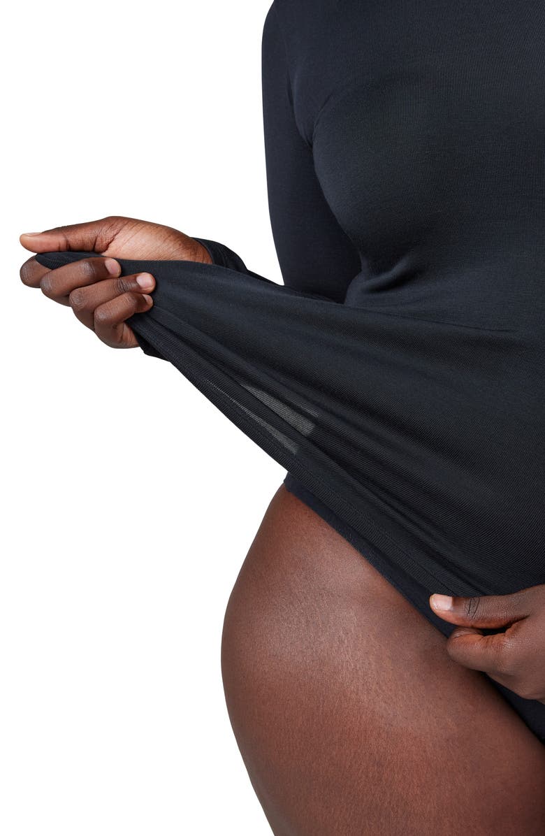 SPANX<sup>®</sup> Slit Cuff Long Sleeve Pajama Top, Alternate, color, 