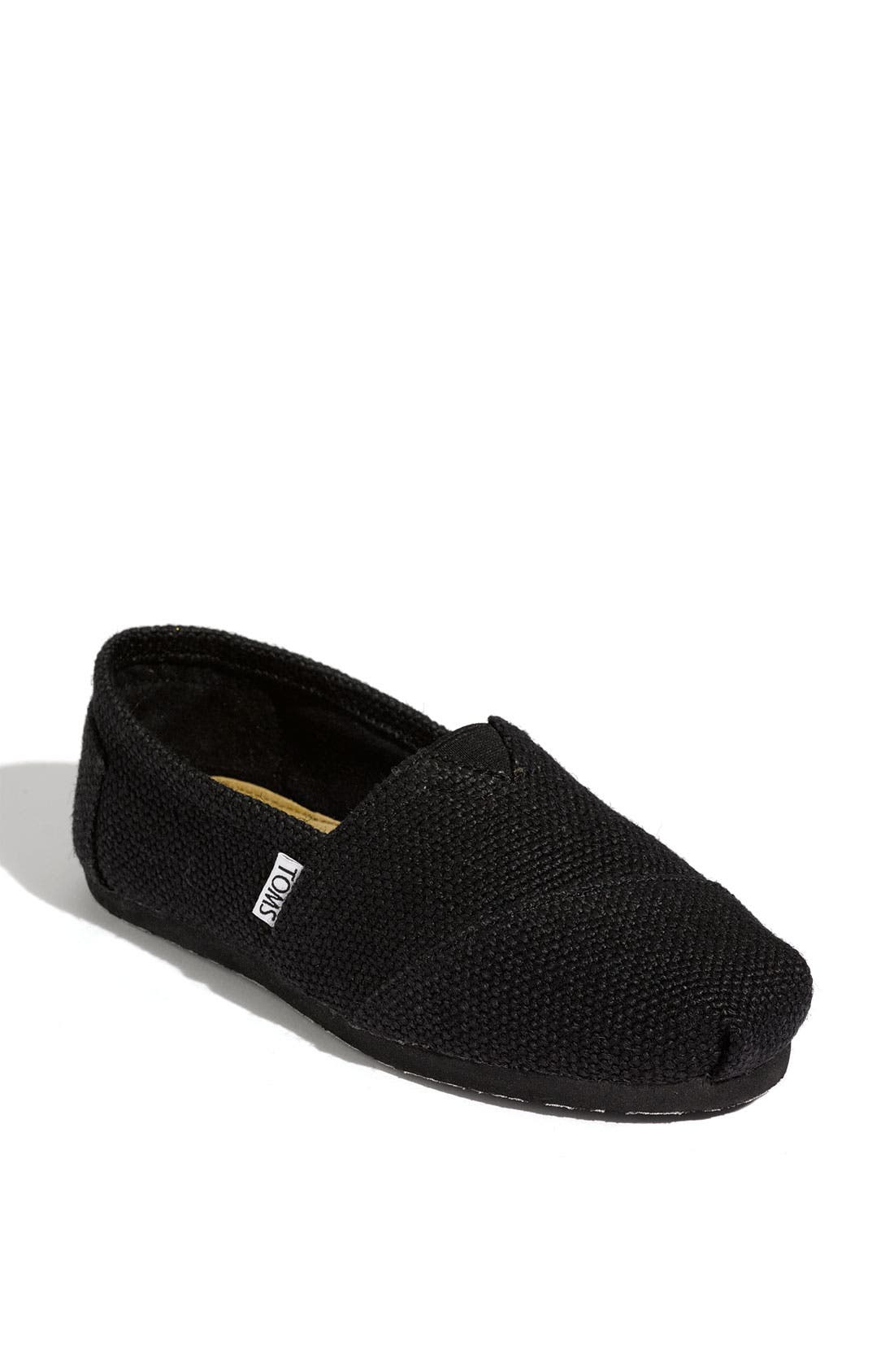 TOMS Burlap Slip-On, Main, color, 