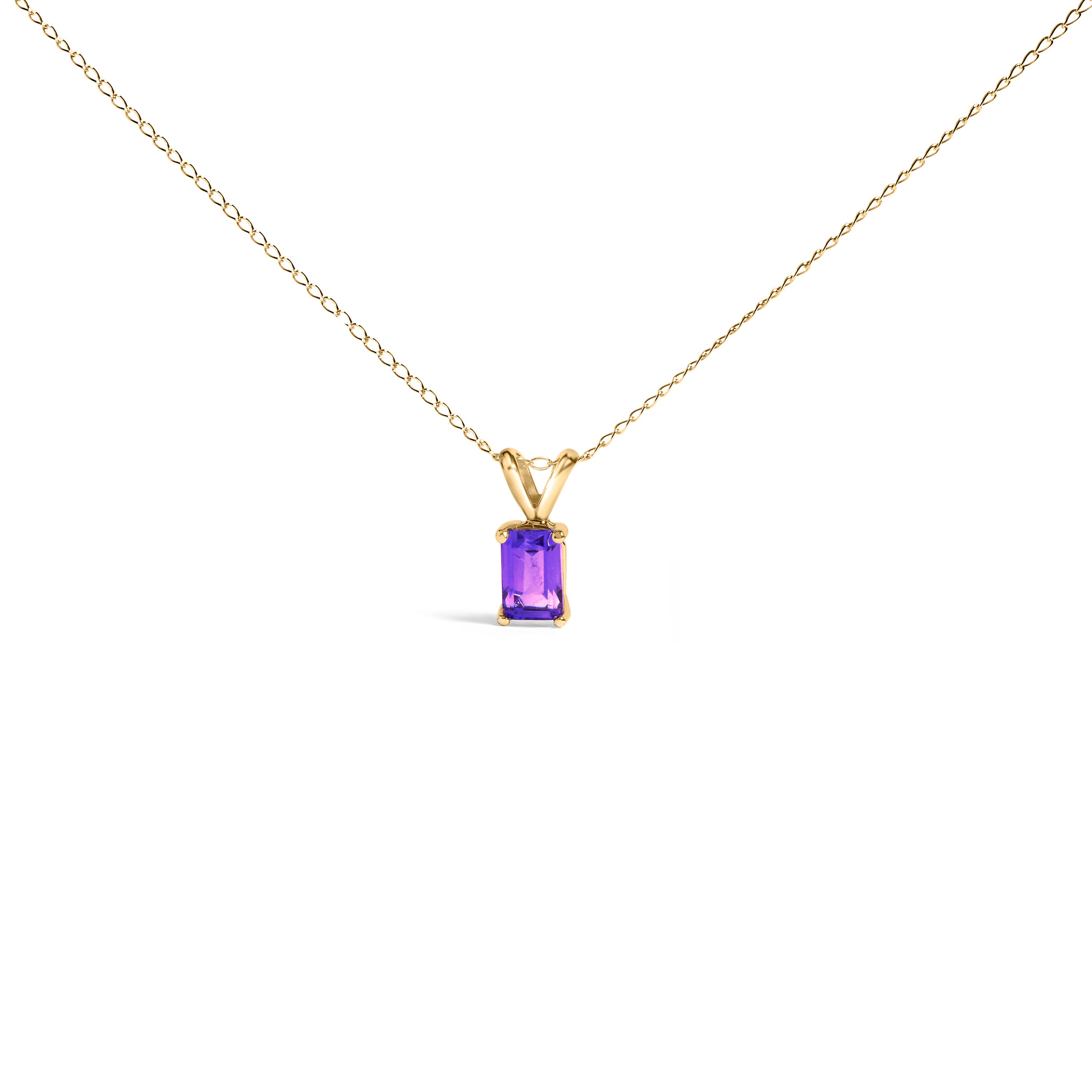 Purple Amethyst | Yellow