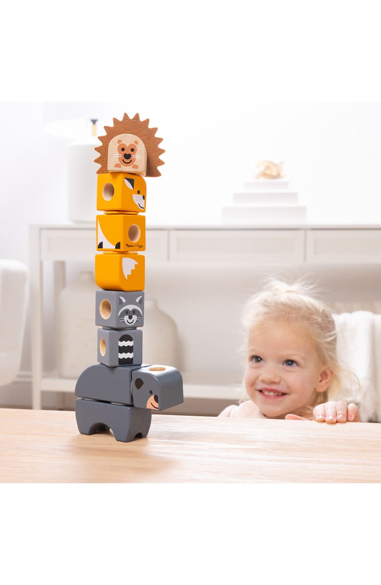 Melissa & Doug Blockables<sup>™</sup> Woodland Friends Playset, Alternate, color,