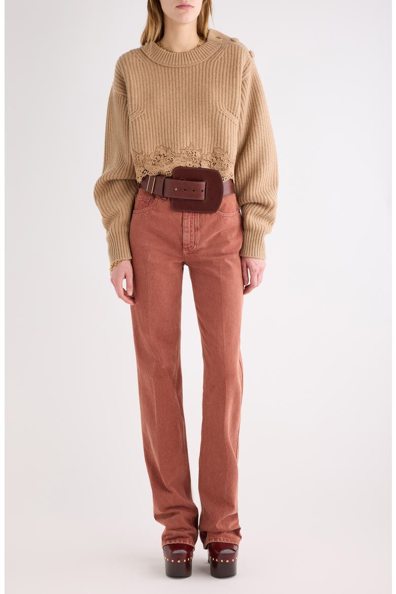 Garment Dyed Straight Leg Jeans, Alternate, color, CRIMSON BROWN