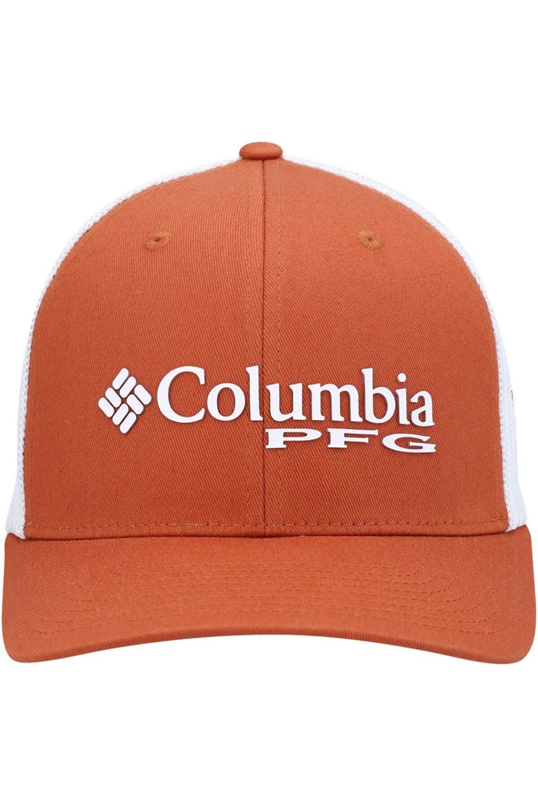Men's Columbia Texas Orange Texas Longhorns PFG Snapback Hat, Alternate, color, BURNT ORANGE