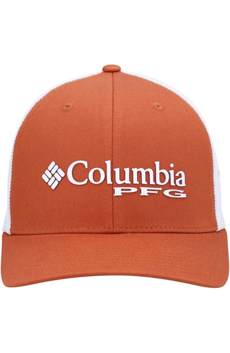 Columbia Men's Columbia Texas Orange Texas Longhorns PFG Snapback Hat, Alternate, color, Burnt Orange