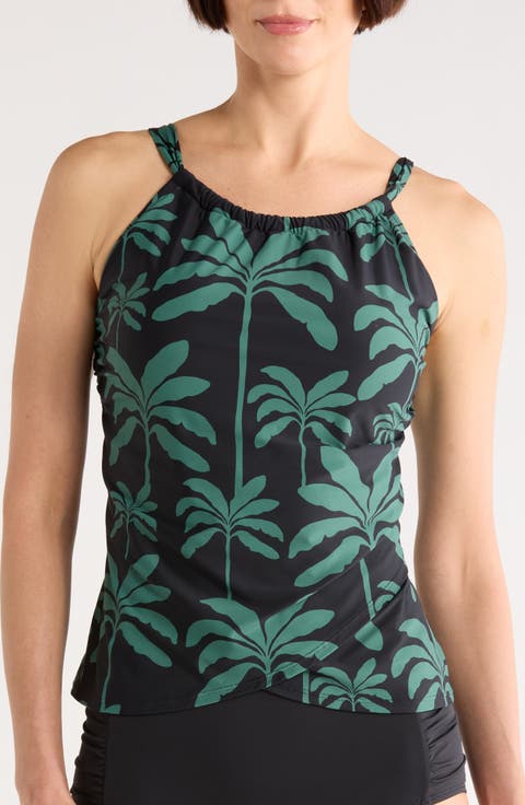 Audrey Drape Tankini Top
