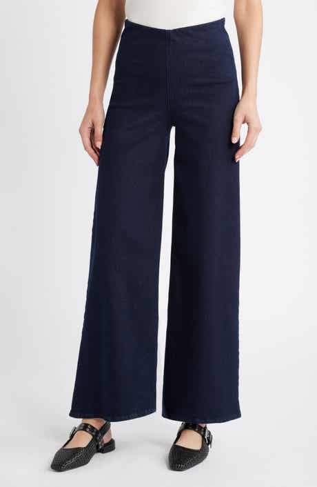 rag & bone Sofie Pull-On Wide Leg Jeans