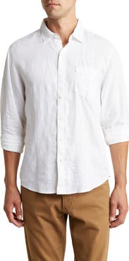 Tommy Bahama New Party Breezer Linen Long Sleeve Button-Up Shirt