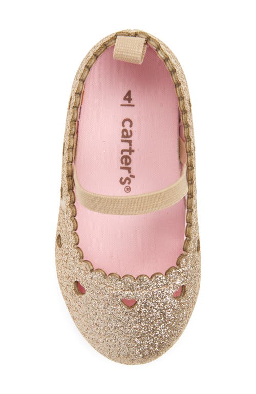 CARTER'S CARTERS KIDS' ELLARIA GLITTER MARY JANE FLAT